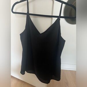 Banana Republic Black Silky Tank Top XS